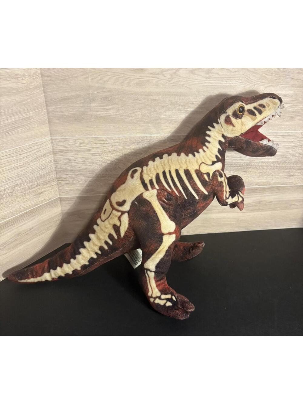 Adventure Planet T-Rex Fossil Plush Dinosaur Stuffed Animal 12" Tyrannosaurus